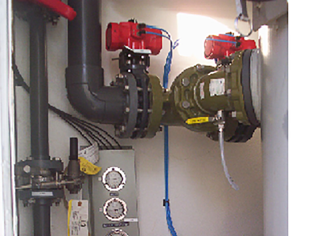 high pressure ionic exchangers